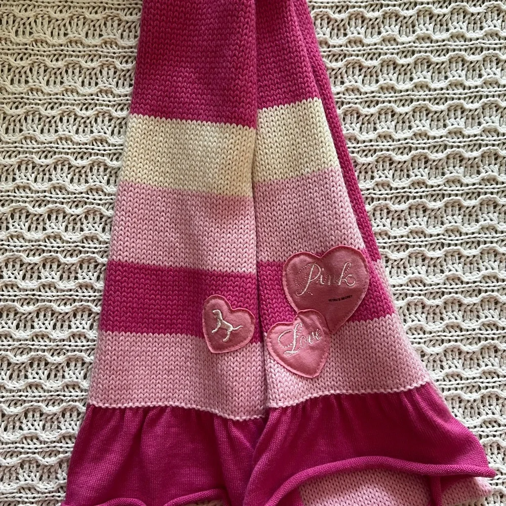 Victoria Secret Pink Scarf 💕 - Picture 3 of 4